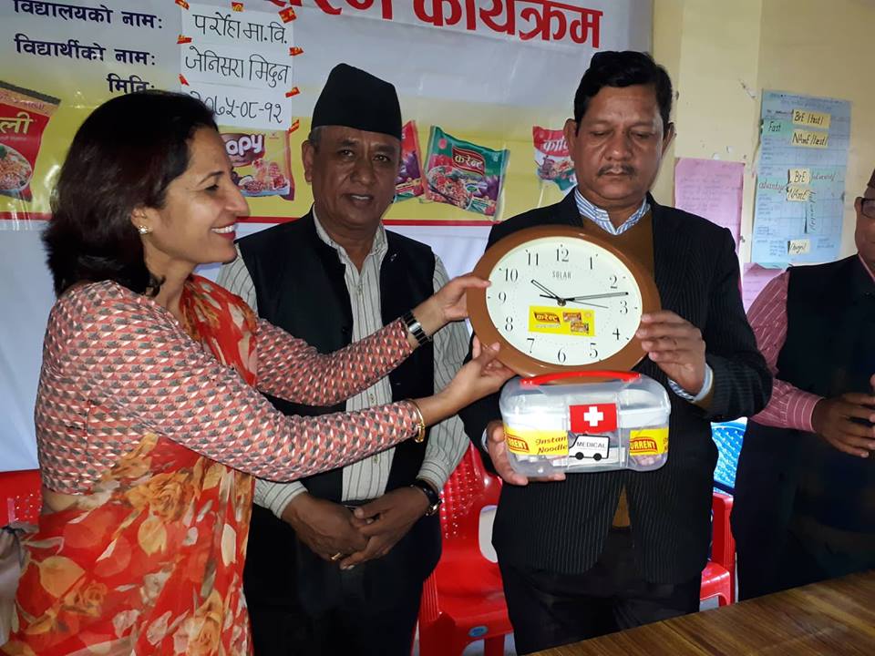 यशोदा फुड्स प्रा.ली द्वारा छात्रवृत्ति वितरण