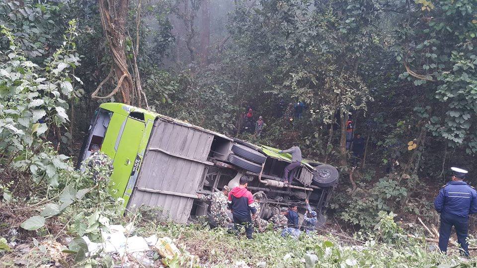 दुर्घटनामा एक जनाको मृत्यु कावासोती