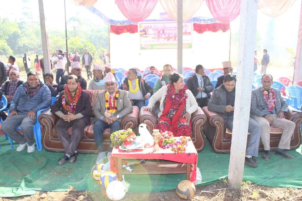 प्रथम देवचुली उपमेयर तथा २४ औँ जिल्लास्तरीय भलिबल प्रतियोगिताको उद्घाटन सम्पन्न